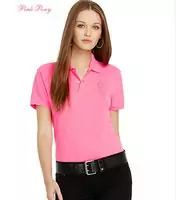 ralph lauren mujer new t-shirt sportswear big pony rouge